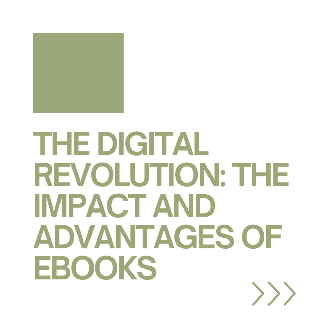 Advantages of eBooks