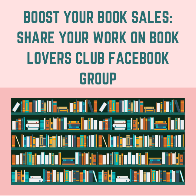 Share Your Books with Book Lovers Club on Facebook